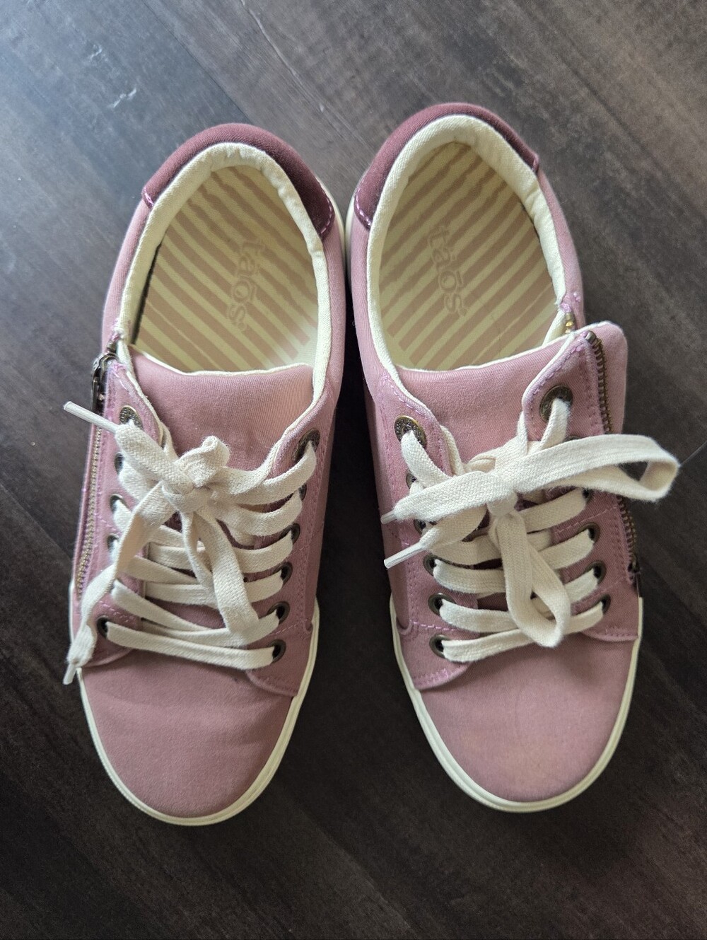Taos Z Soul Shoes (Size 7) - Dusty Rose/Wine - Picture 2 of 7